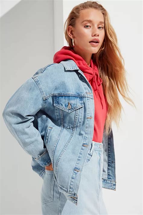 levi's oversized jean jacket.